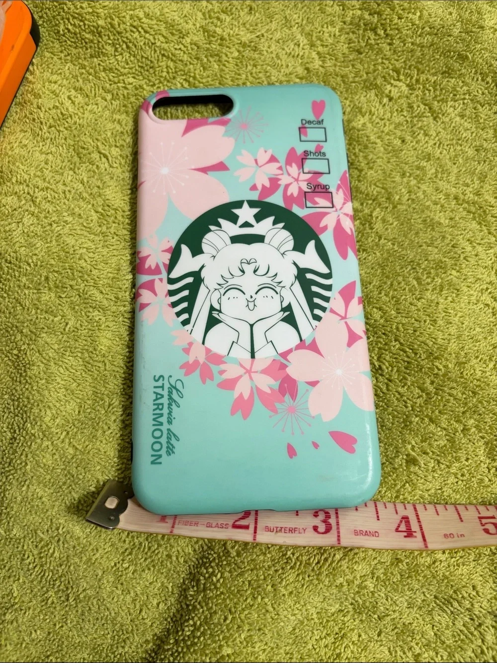 Usagi Tsukino (Sailor Moon) styled as the Starbucks siren IPhone 13 Case